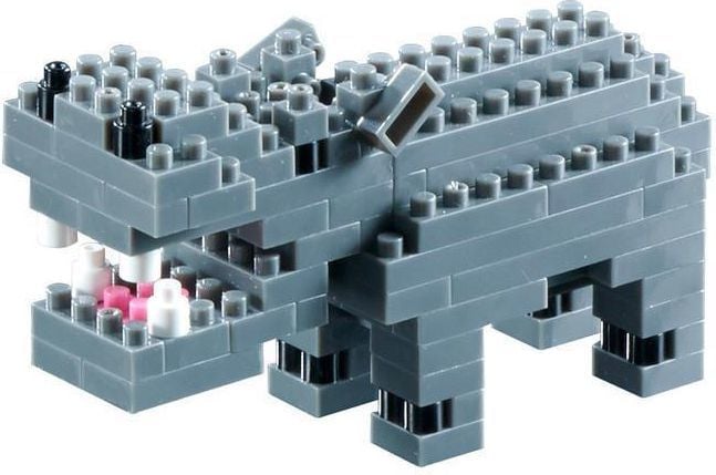 Brixies Construction Set Hippo