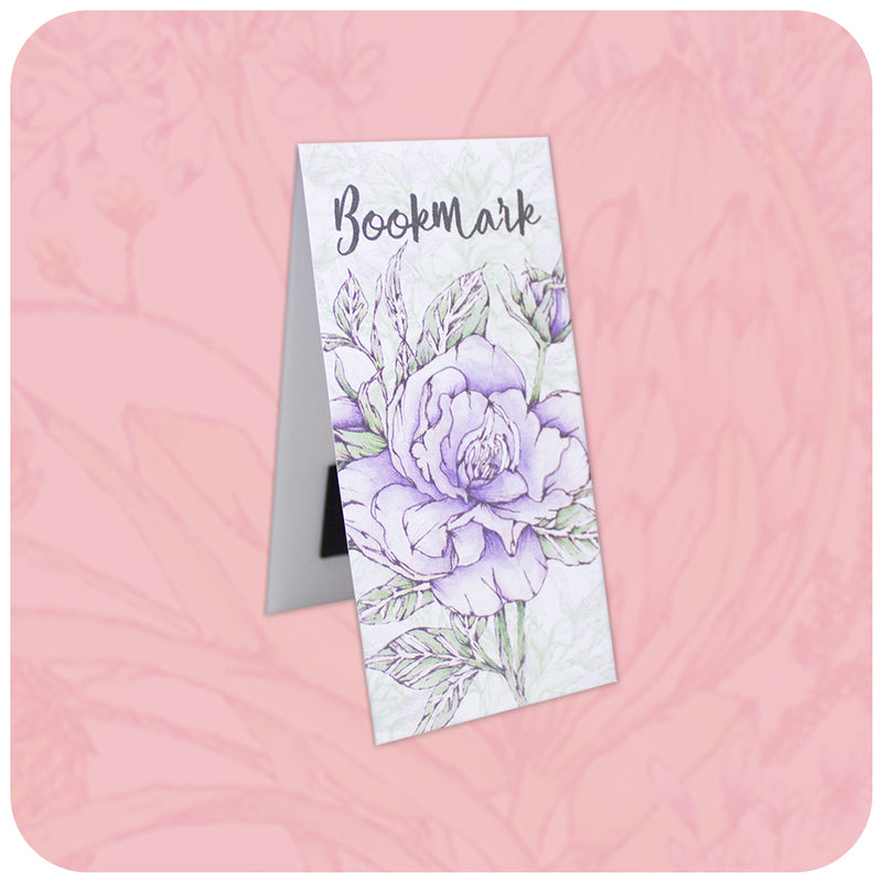 Bella Rose Long Magnetic Bookmark