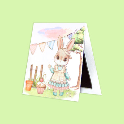 Bookmark Magnetic Garden Picnic 4 Set