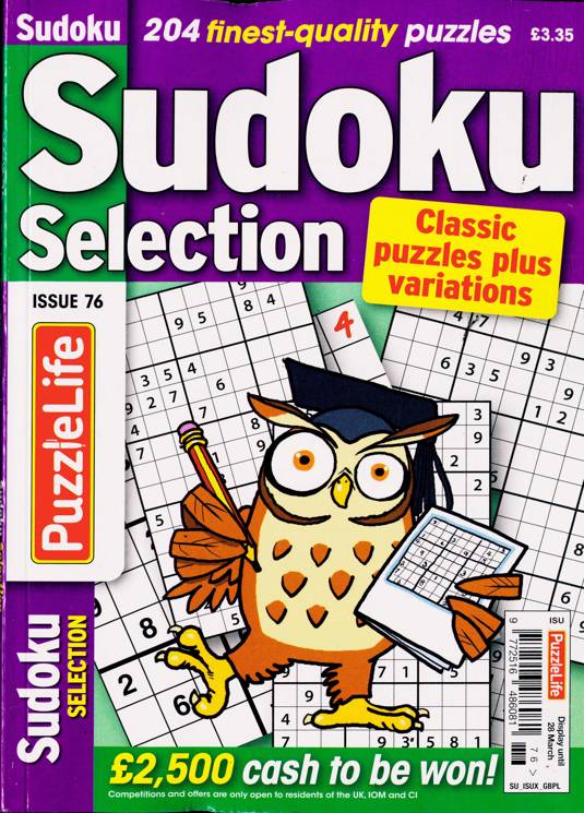 Sudoku Selection Issue 79