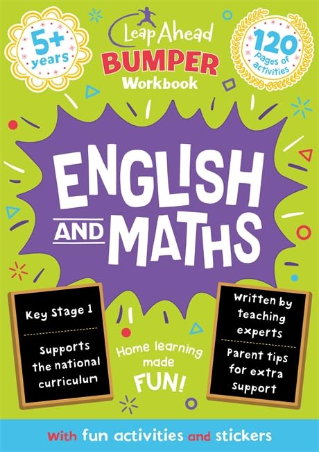 Leap Ahead Bumper Workbook: 5+ English and Maths