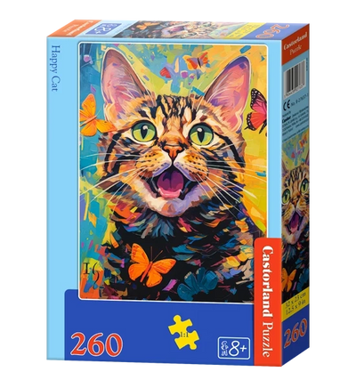 Happy Cat 260 Piece Puzzle