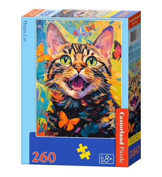 Happy Cat 260 Piece Puzzle