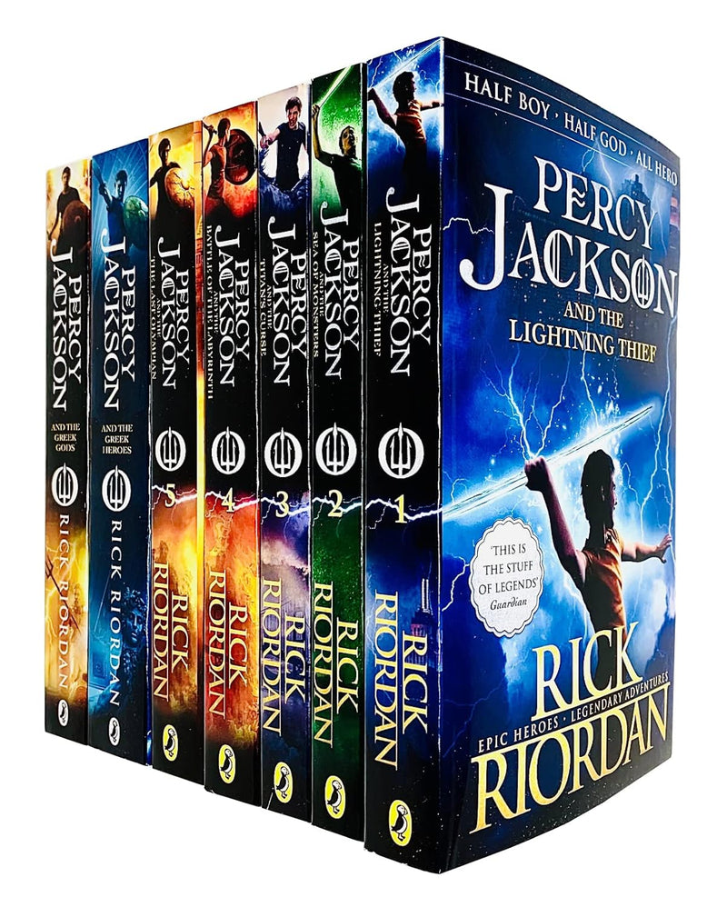 Percy Jackson 7 Book Collection