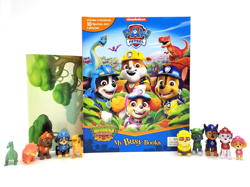 Paw Patrol Dino Rescue My Busy Book