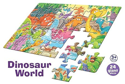 Dinosaur World 24 Piece Ages 3+ Jigsaw Puzzle