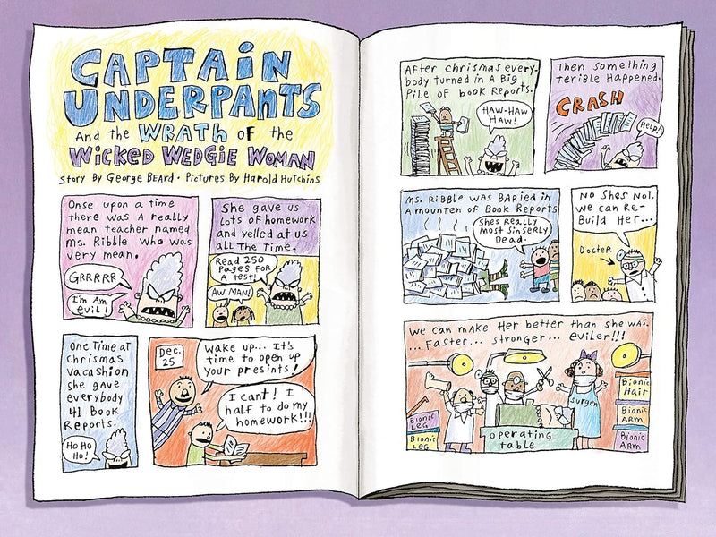 Captain Underpants: Two Turbo-Charged Novels in One