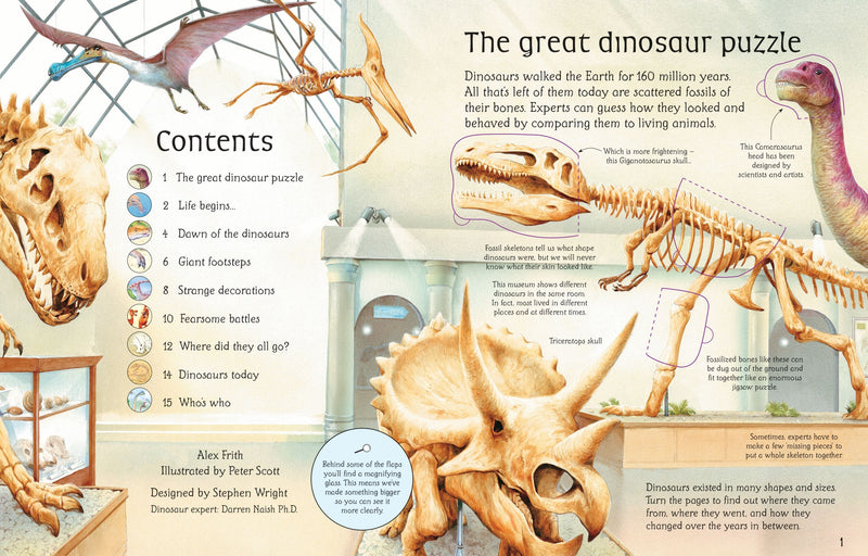 See Inside the World of Dinosaurs