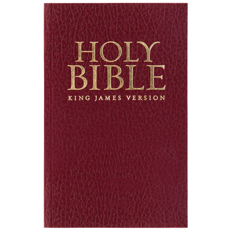 KJV Holy Bible Burgundy Gift Edition