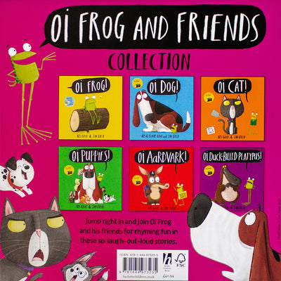 Oi! Frog And Friends 6 Book Pack Collection