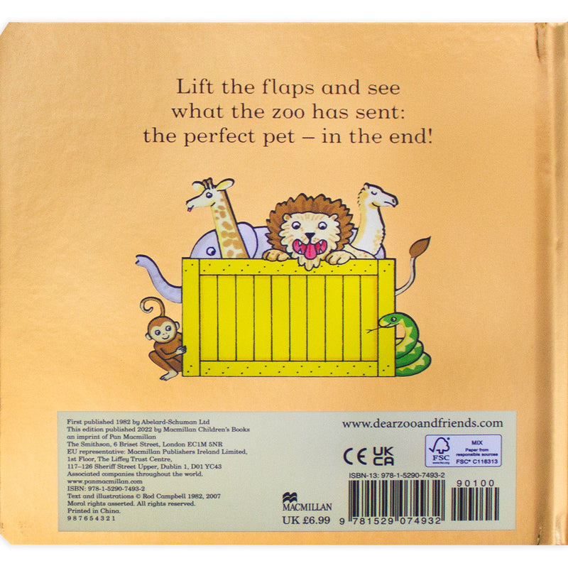 Dear Zoo: Lift the flap (40th Anniversary Edition)