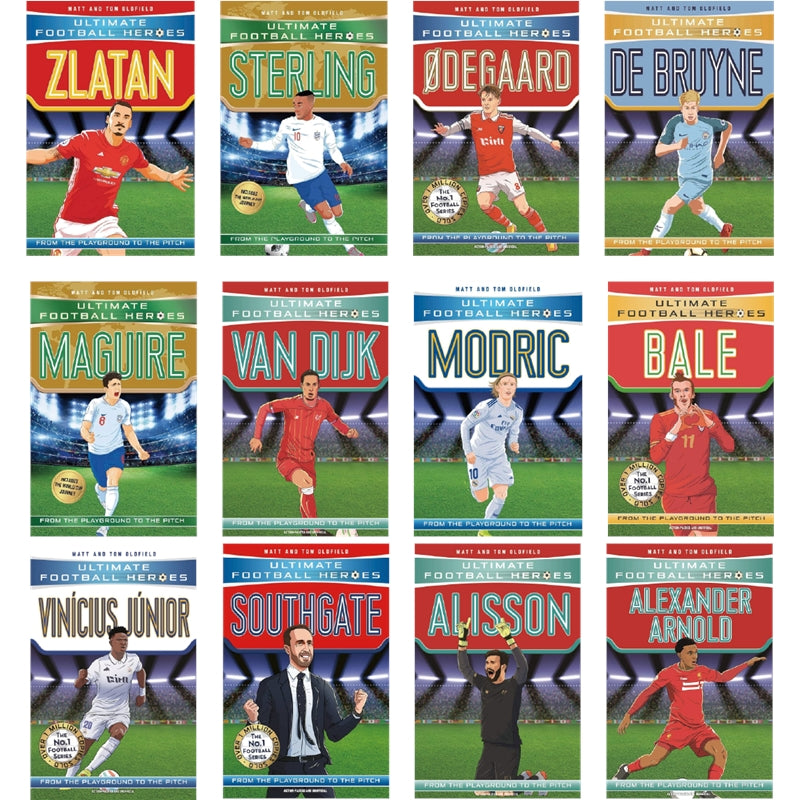 Ultimate Football Heroes 12 Book Pack