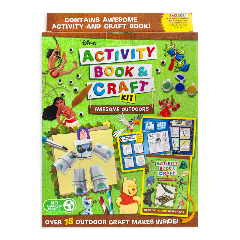 Disney: Activity Book & Craft Kit Awesome Outdoors