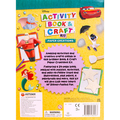 Disney: Activity Book & Craft Kit Paper Creations