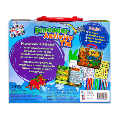 Dinosaur Activity Tin Box Set