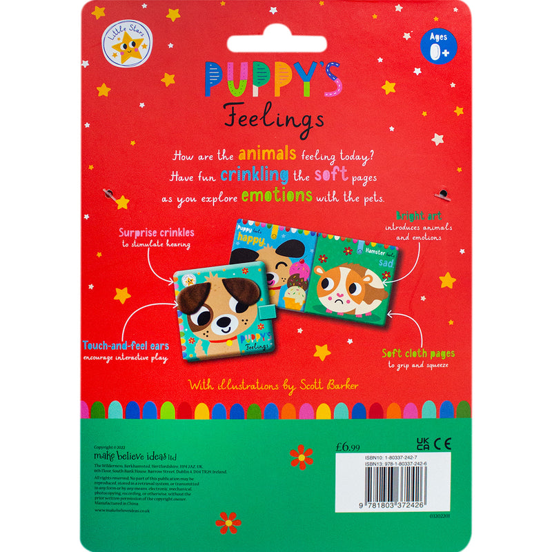 Little Stars Puppy’s Feelings Cloth Book