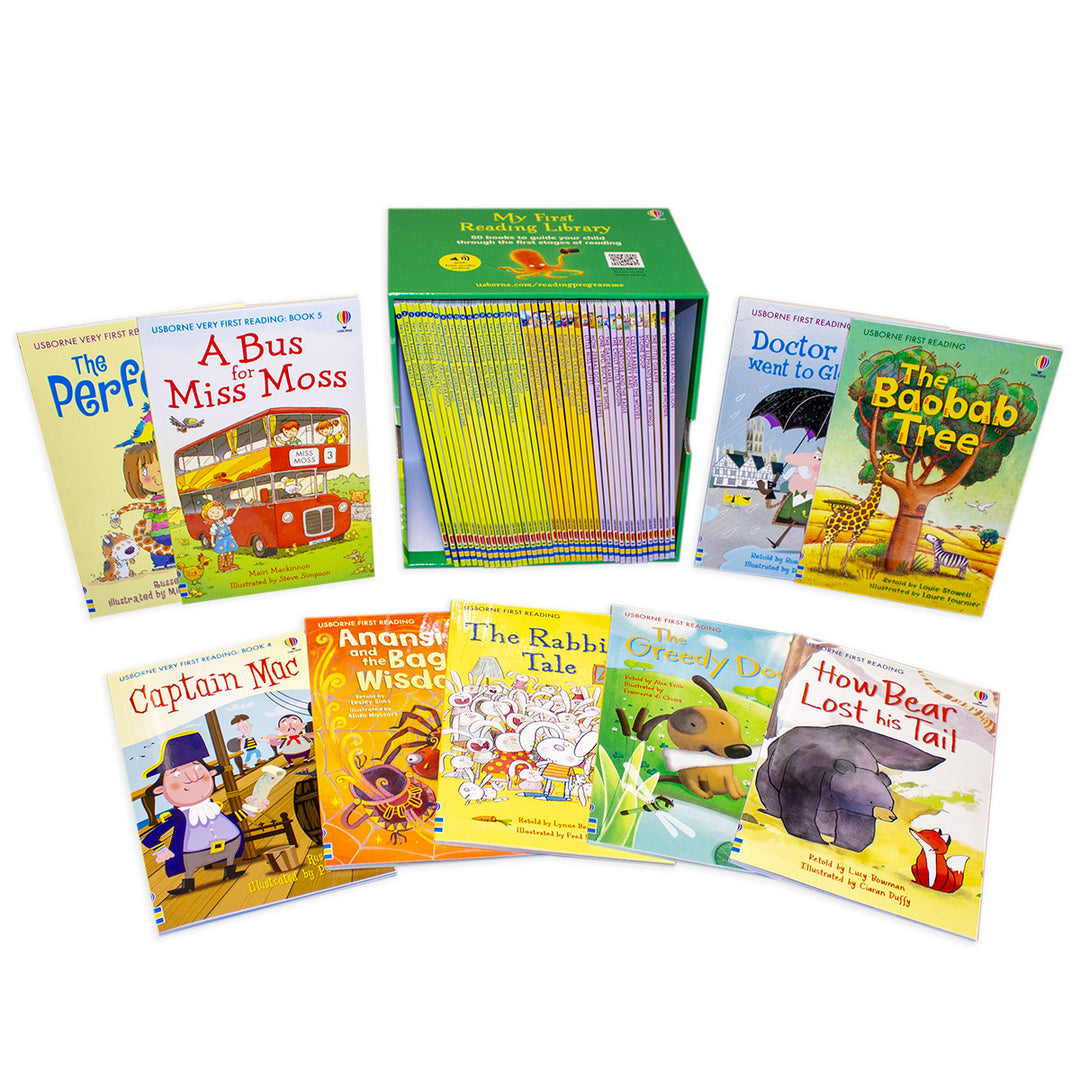 50 Books! Usborne Books My first online reading Library