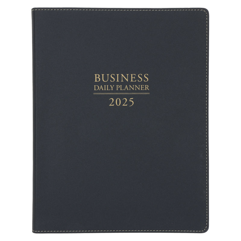 Daily Planner 2025 Business Diary Black