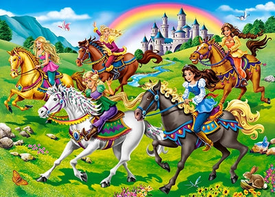 Princess Horse Ride 260 Piece Puzzle