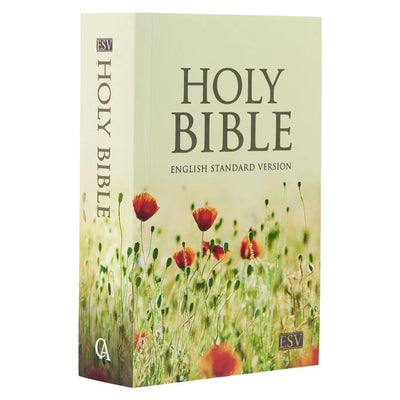 ESV Compact Holy Bible Poppies