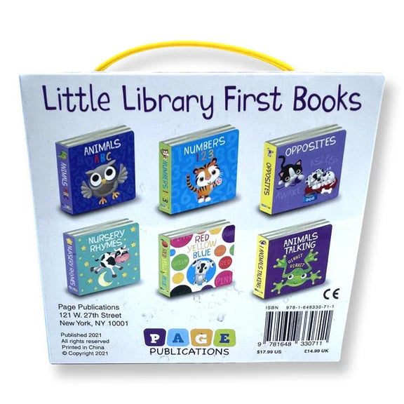 Little Library First Books 6 Book Box Set