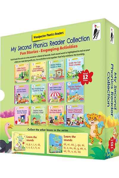 My Second Phonics Reader 12 Book Box Set