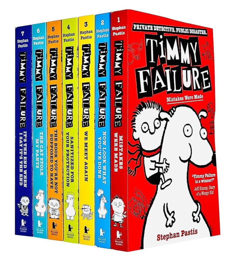 Timmy Failure: The Total Misadventures Collection 7 Book Pack