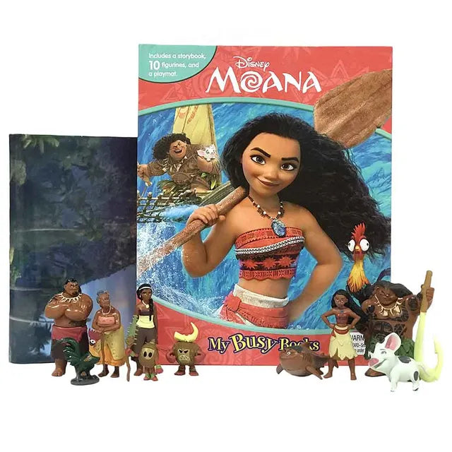 Moana Busy Book