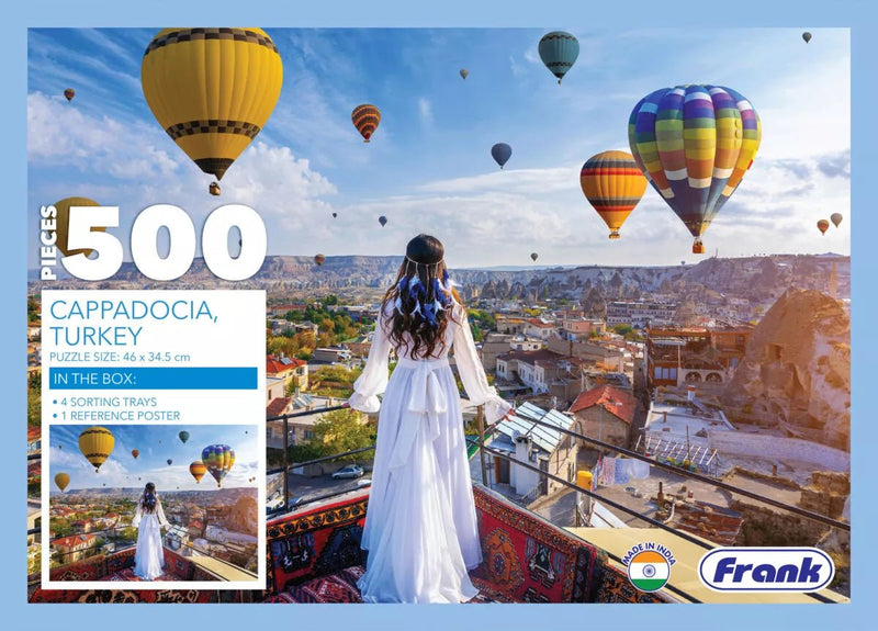 Cappadocia Turkey 500 Piece Puzzle Box Set - Readers Warehouse