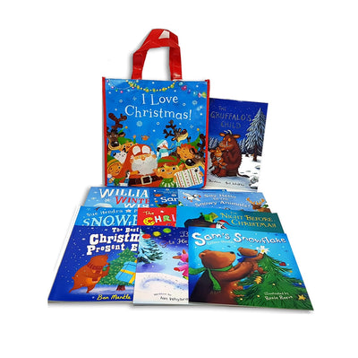 I Love Christmas 10 Books in a Bag Set