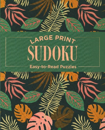 Large Print Sudoku (Leaves)