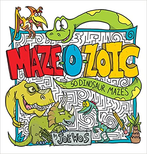 Maze-O-Zoic - 50 Dinosuar Mazes - Readers Warehouse