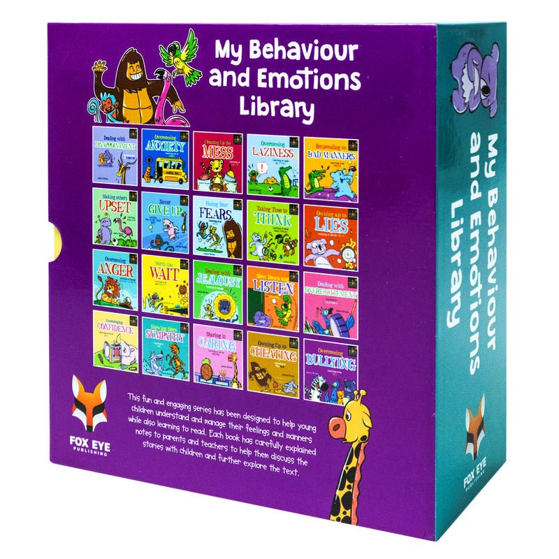 MY BEHAVIOUR AND EMOTIONS LIBRARY 20 BOOKS BOX SET - Readers Warehouse