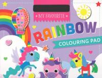 My Favourite Rainbow Colouring Pad - Readers Warehouse