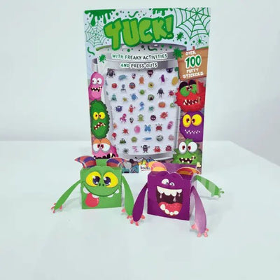 Puffy Sticker Activity Book: Yuck - Readers Warehouse