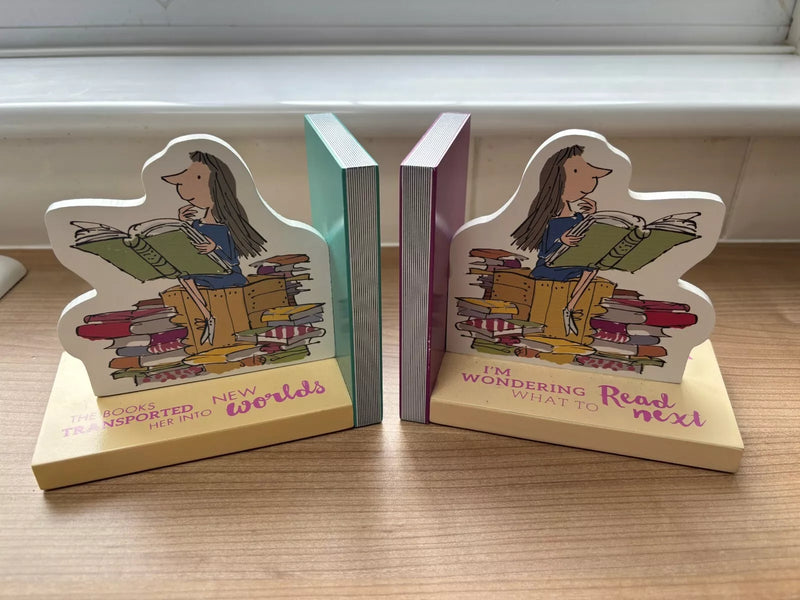 Roald Dahl Matilda Bookends