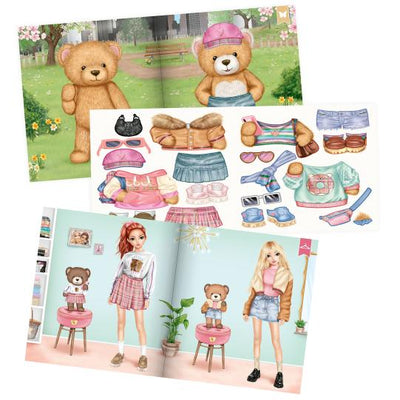 TOPModel Team Teddy Sticker World Book