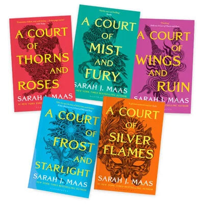 A Court of Thorns and Roses 5 Book Box Set