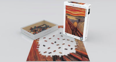 The Scream 1000 Piece Puzzle Box Set - Readers Warehouse