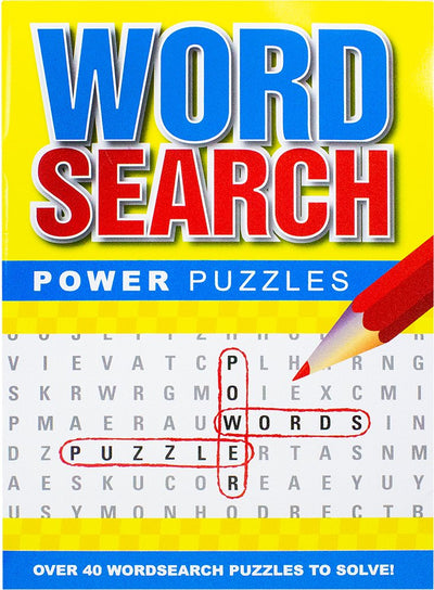 Word Search Yellow Power Puzzles - Readers Warehouse